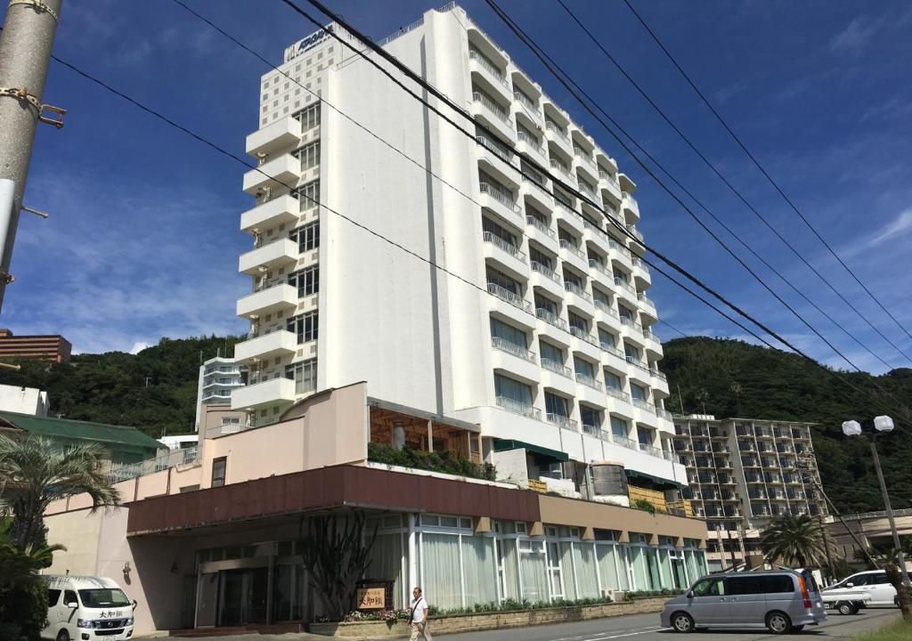 Budova, kde se ryokan nachází