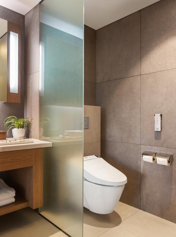 Koupelna v ubytování Hotel Emion Phnom Penh