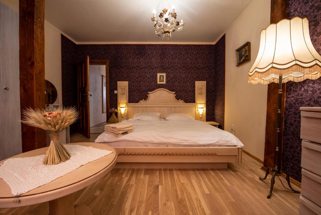 Postel nebo postele na pokoji v ubytování Hotel Barcadam
