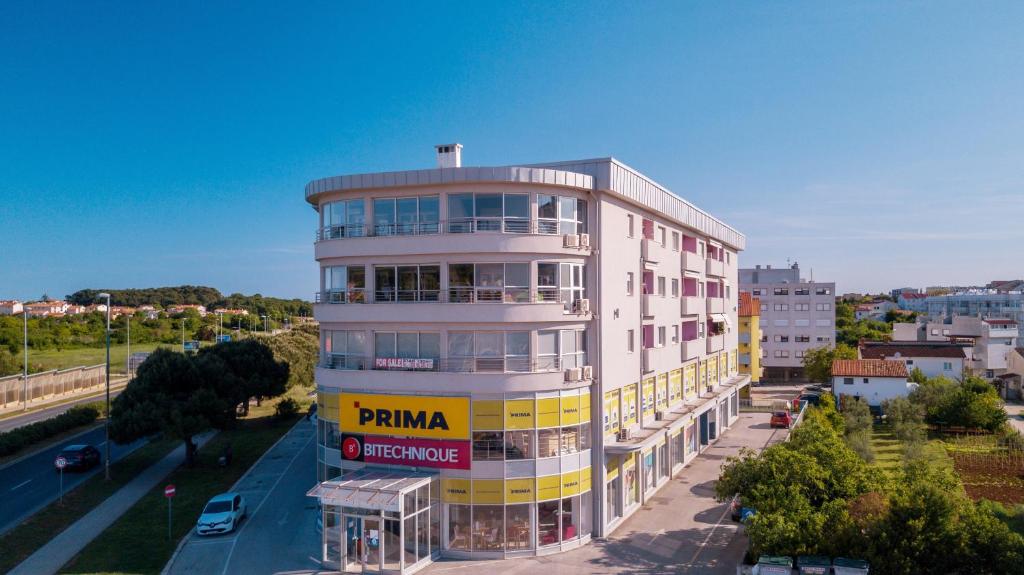 Budova, kde se apartmán nachází