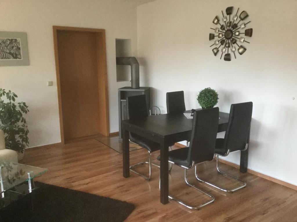 Kuchyň nebo kuchyňský kout v ubytování FW Sonnenschein