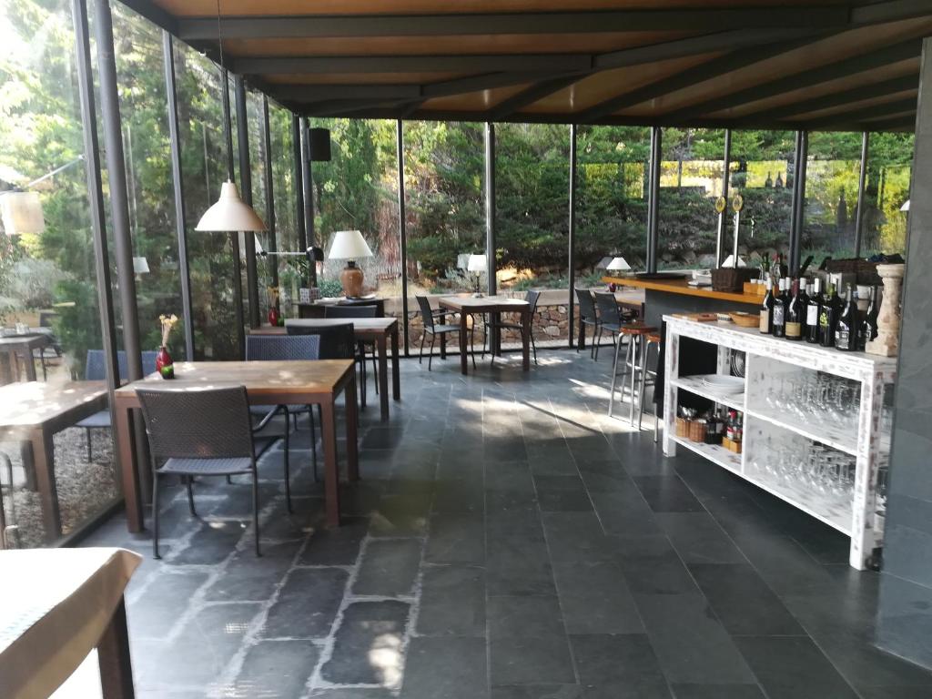 Reštaurácia alebo iné gastronomické zariadenie v ubytovaní L'Aixart Aiguablava Hotel