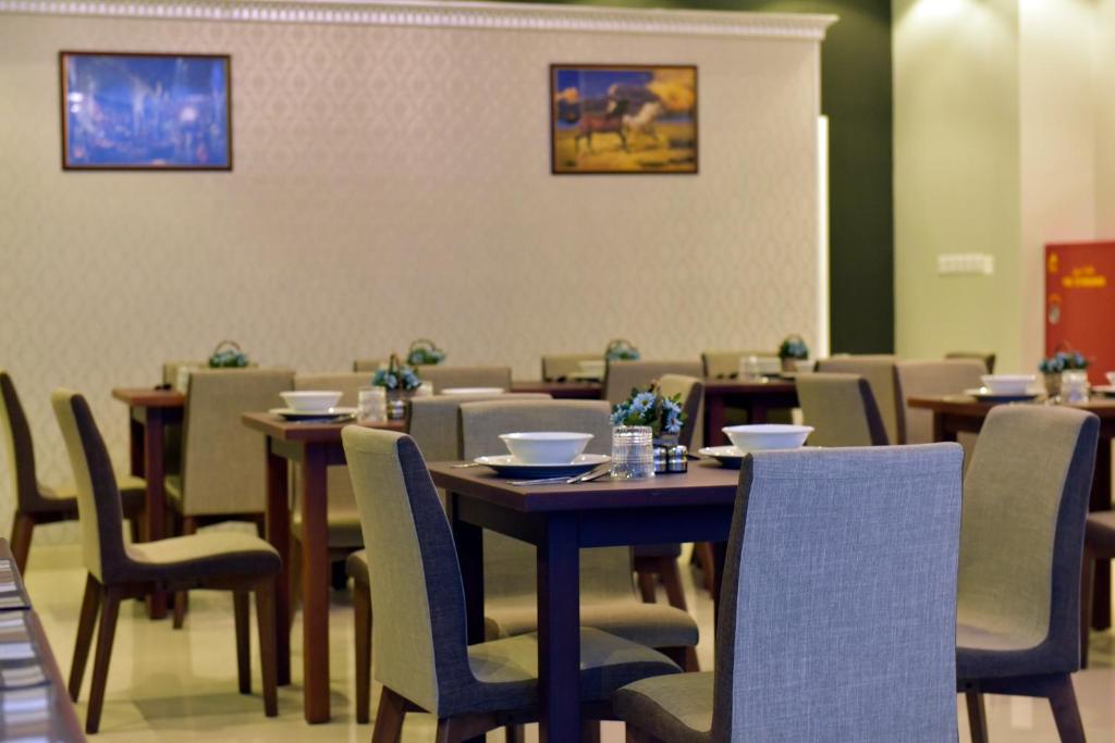 Posezení v ubytování A'Sinamar Hotel Apartment