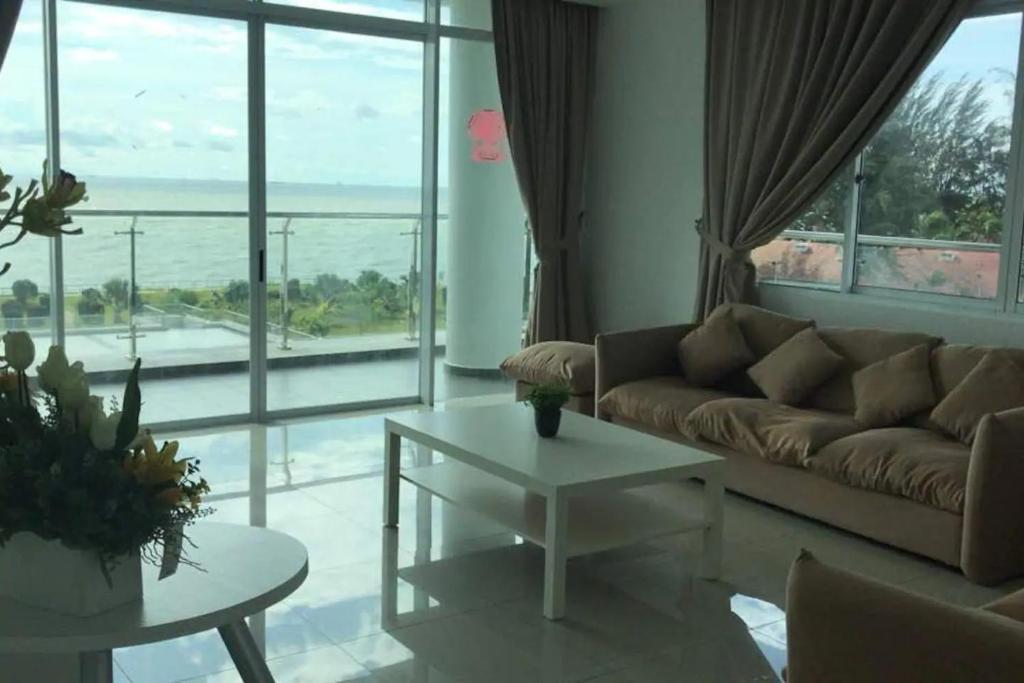 Posezení v ubytování Bay Resort Condominium