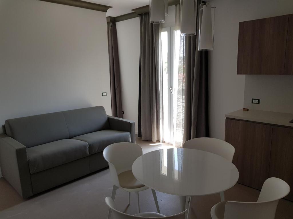 Posezení v ubytování Venus Suites