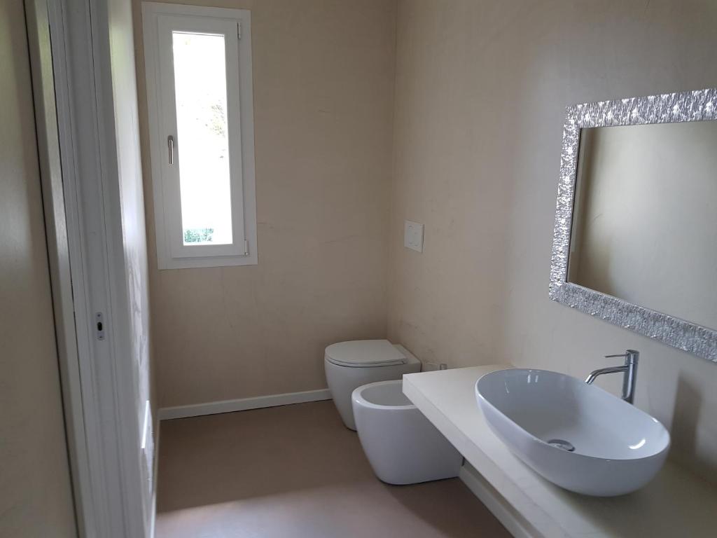 Koupelna v ubytování Venus Suites