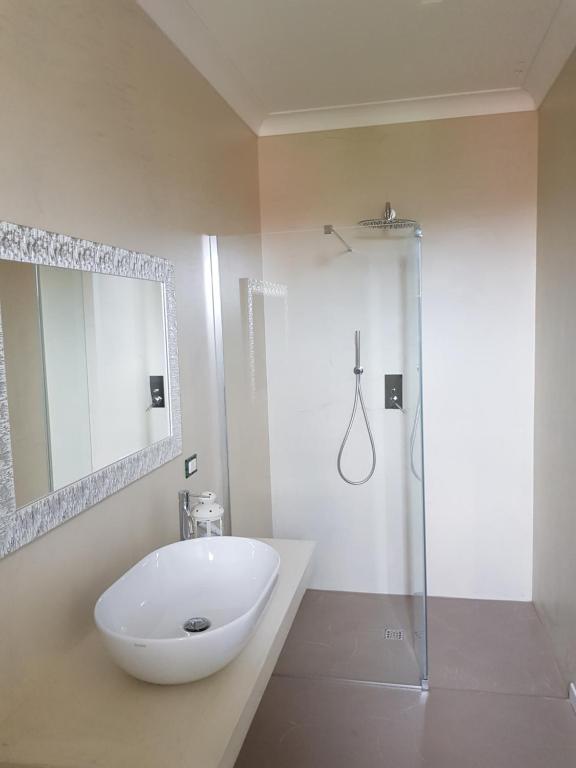 Koupelna v ubytování Venus Suites