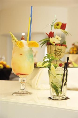 Nápoje v ubytování M Glamour Hotel