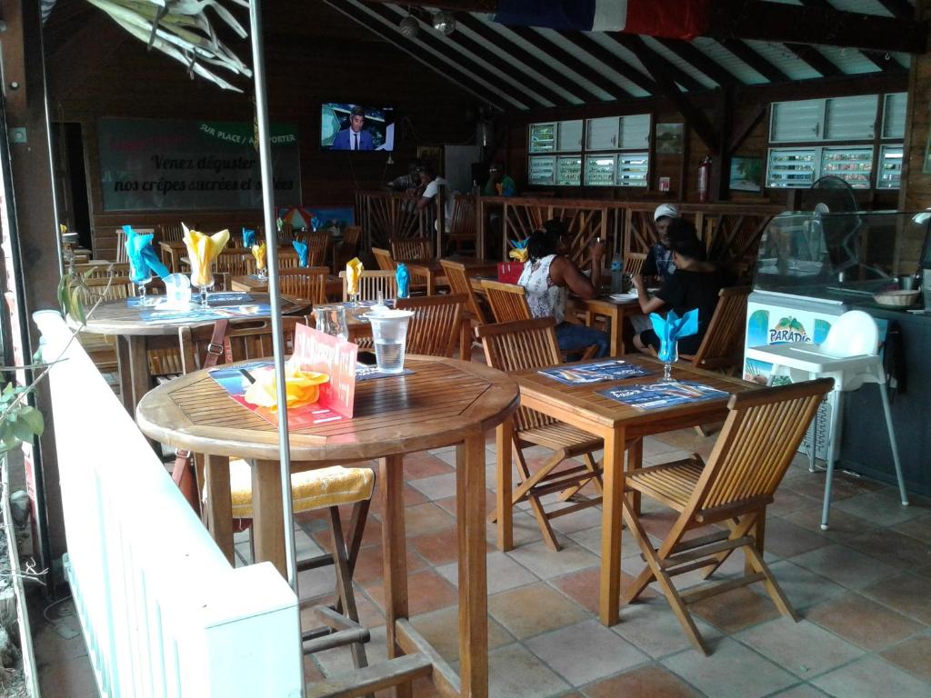 Restaurace v ubytování Villa Obaki