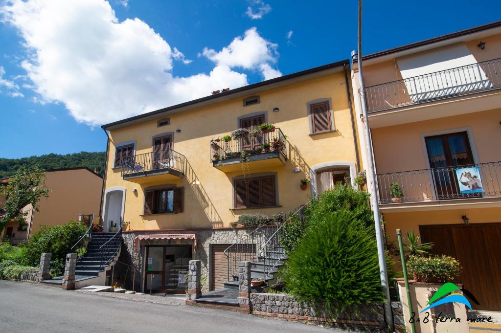 Budova, kde se bed and breakfast nachází