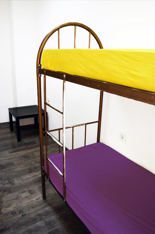 Postel nebo postele na pokoji v ubytování Hostel Railway Kiev