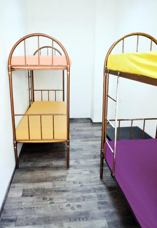 Postel nebo postele na pokoji v ubytování Hostel Railway Kiev