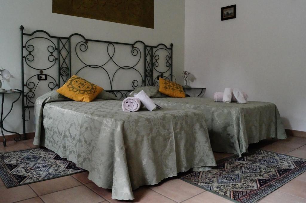 Postel nebo postele na pokoji v ubytování Bed And Breakfast Il Garoch