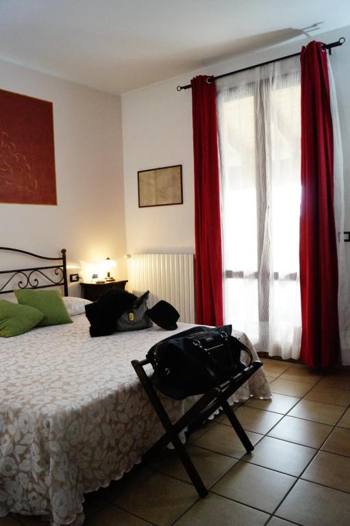 Postel nebo postele na pokoji v ubytování Bed And Breakfast Il Garoch