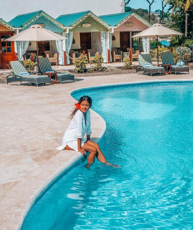 Bazén v ubytování Bequia Beach Hotel - Luxury Boutique Resort nebo v jeho okolí