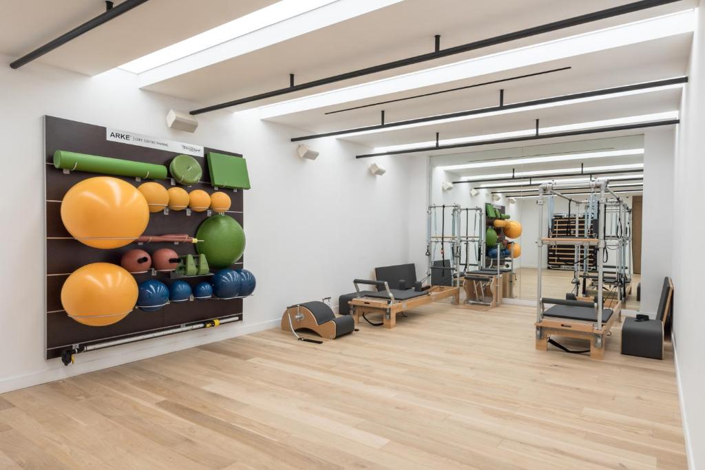 Fitness centrum a/nebo fitness zařízení v ubytování Euphoria Retreat - A Holistic Wellbeing Destination Spa