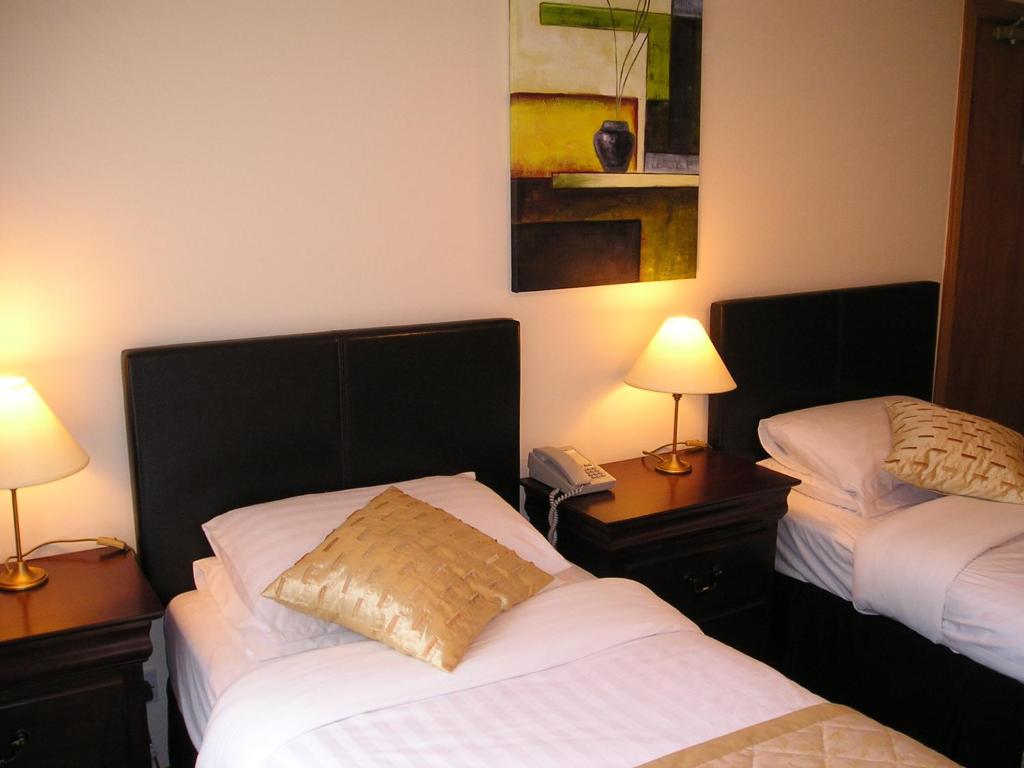 Voodi või voodid majutusasutuse Mountain View Guesthouse toas