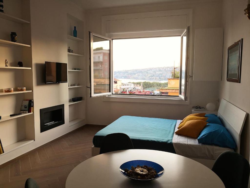 Casa Wenner 1 panorama su Chiaia