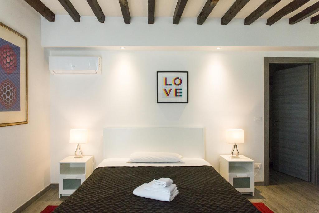 Postel nebo postele na pokoji v ubytování Country Resort Modena