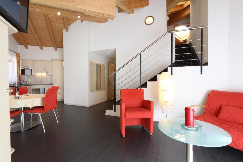 Posezení v ubytování Appartements Feehof