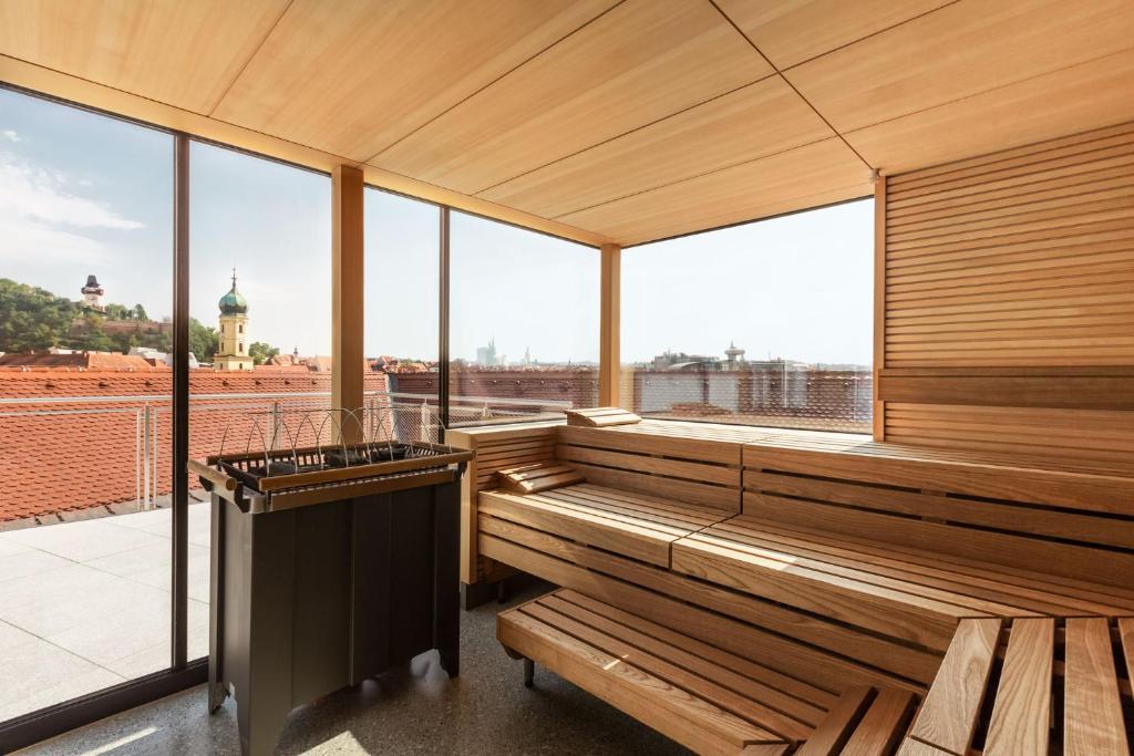 Balkon atau teras di Hotel Weitzer Graz - Centre of Graz