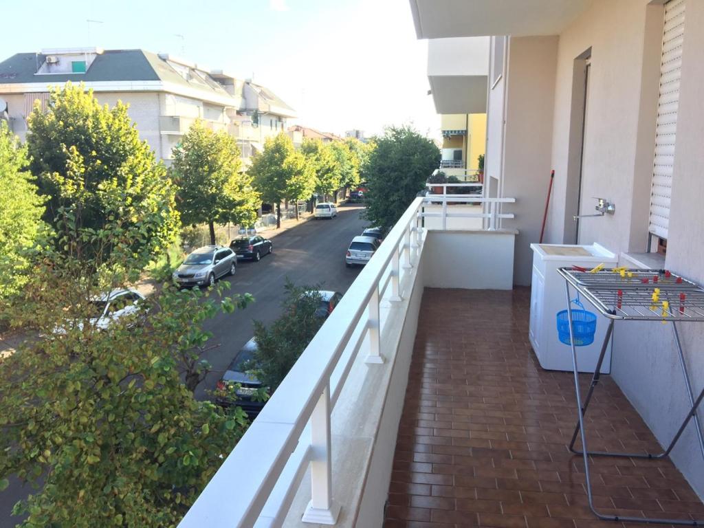 Balkón alebo terasa v ubytovaní Relax al mare