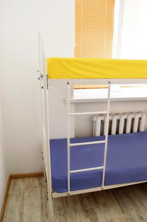 Postel nebo postele na pokoji v ubytování Hostel Railway Kiev