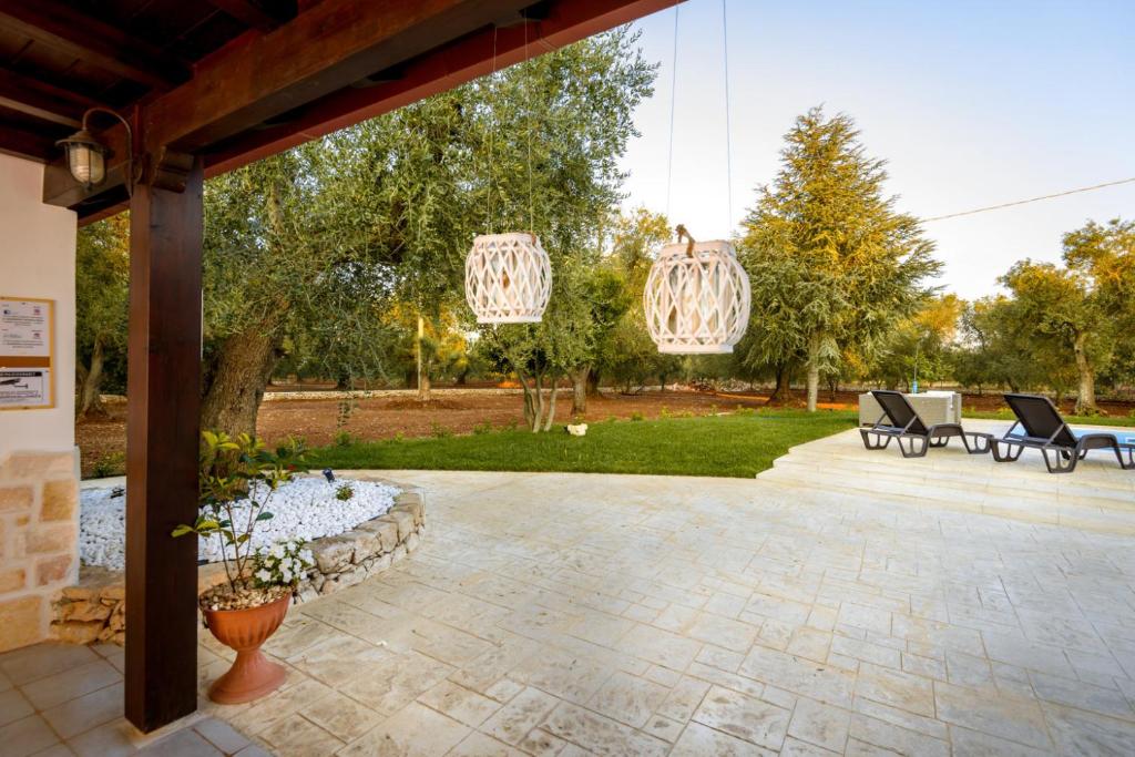 Zahrada ubytování Trullo degli Augelli