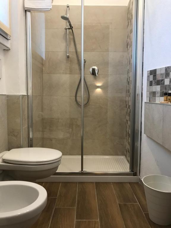 Koupelna v ubytování Hotel Cambogia