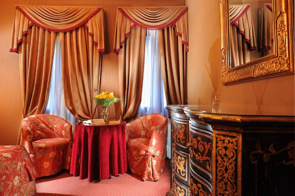 Posezení v ubytování Hotel Concordia