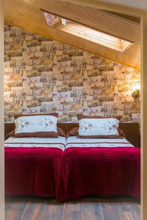 Postel nebo postele na pokoji v ubytování Pension ARCA