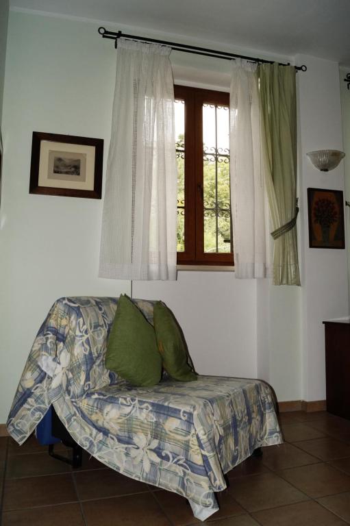Posezení v ubytování Bed And Breakfast Il Garoch