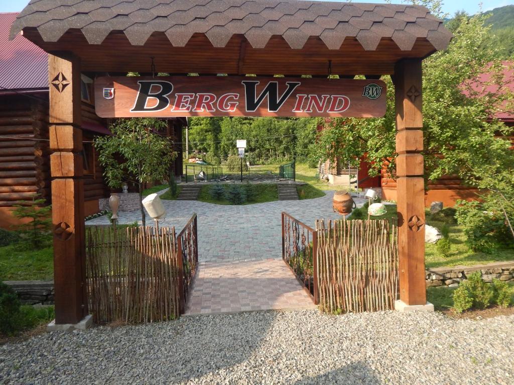 Zahrada ubytování BergWind