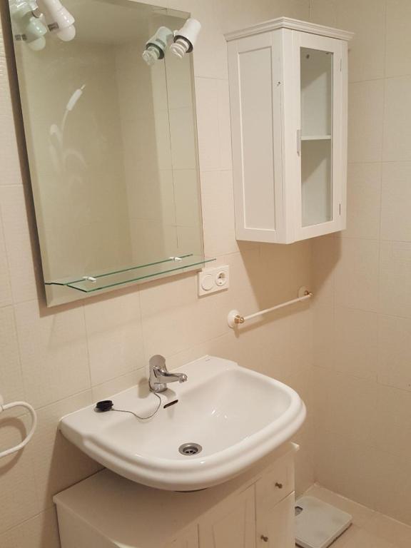 Koupelna v ubytování Acogedor Apartamento