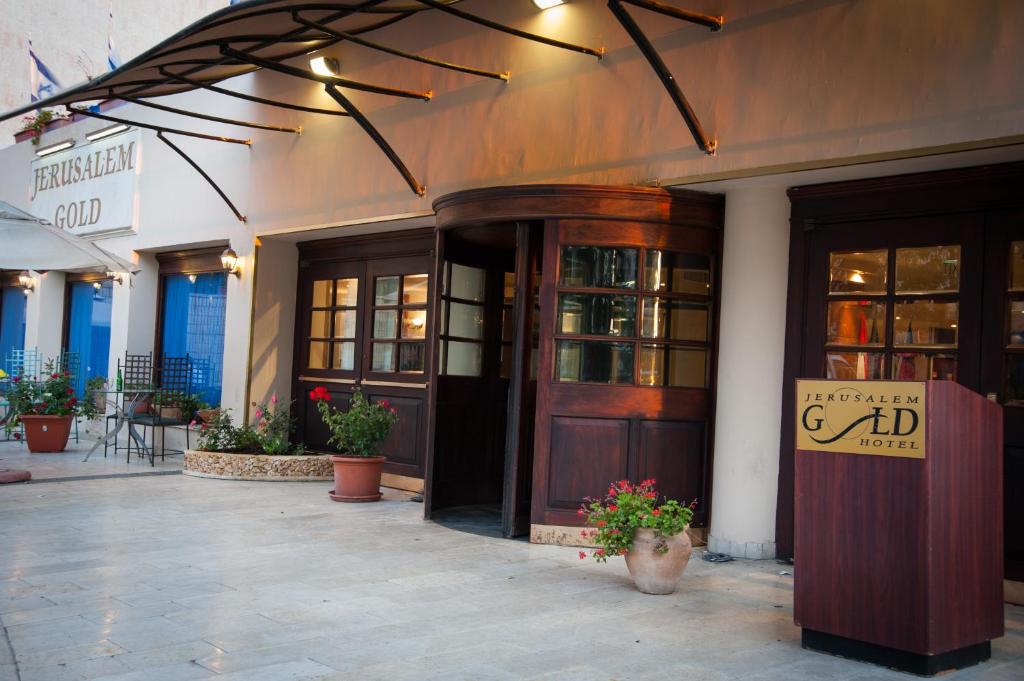 La fachada o entrada de Jerusalem Gold Hotel