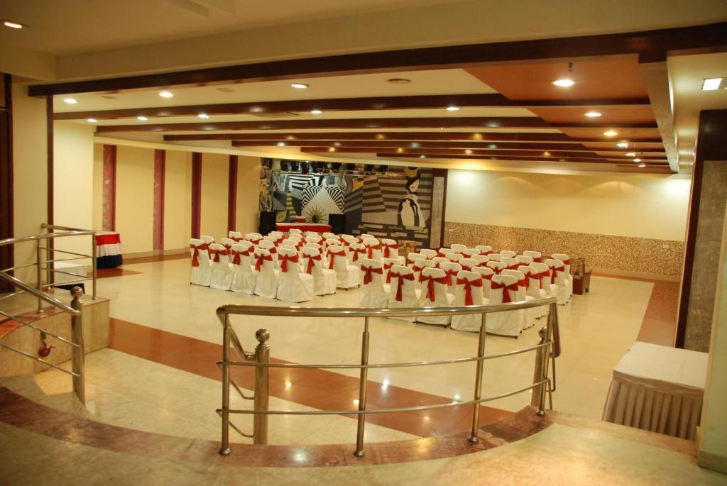 Restaurace v ubytování Hotel Ganga Ratan