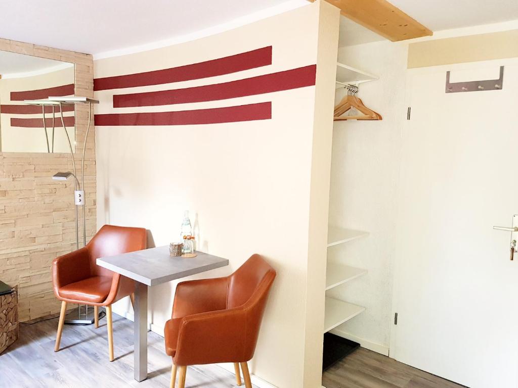 Thüringer Waldbaude - Studio-appartement Met Uitzicht Op De Tuin