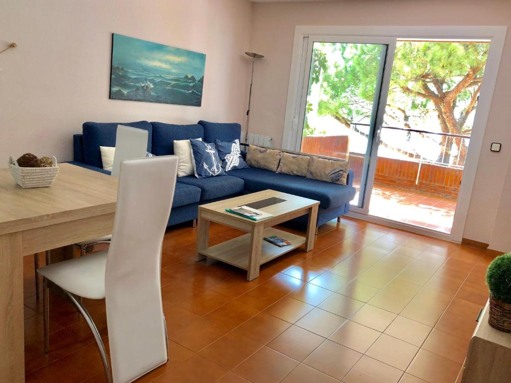 A seating area at Musclera