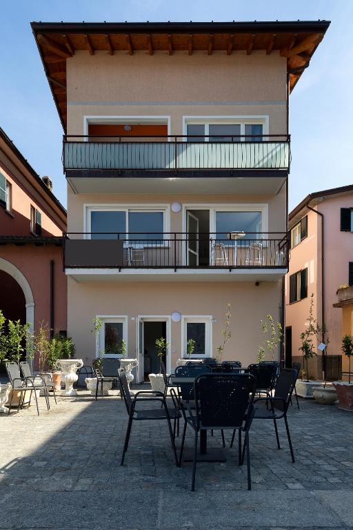 Balkón nebo terasa v ubytování Marina Apartments