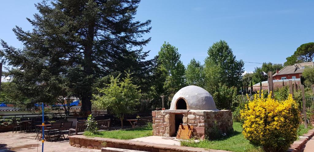 Zahrada ubytování Hostal La Guineu