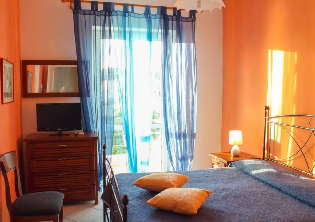 Postel nebo postele na pokoji v ubytování Hotel Ortensia