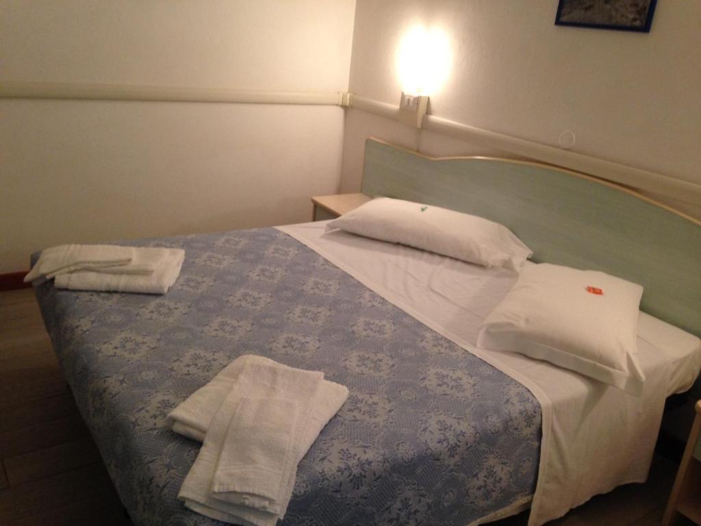 Postel nebo postele na pokoji v ubytování Hotel Carol