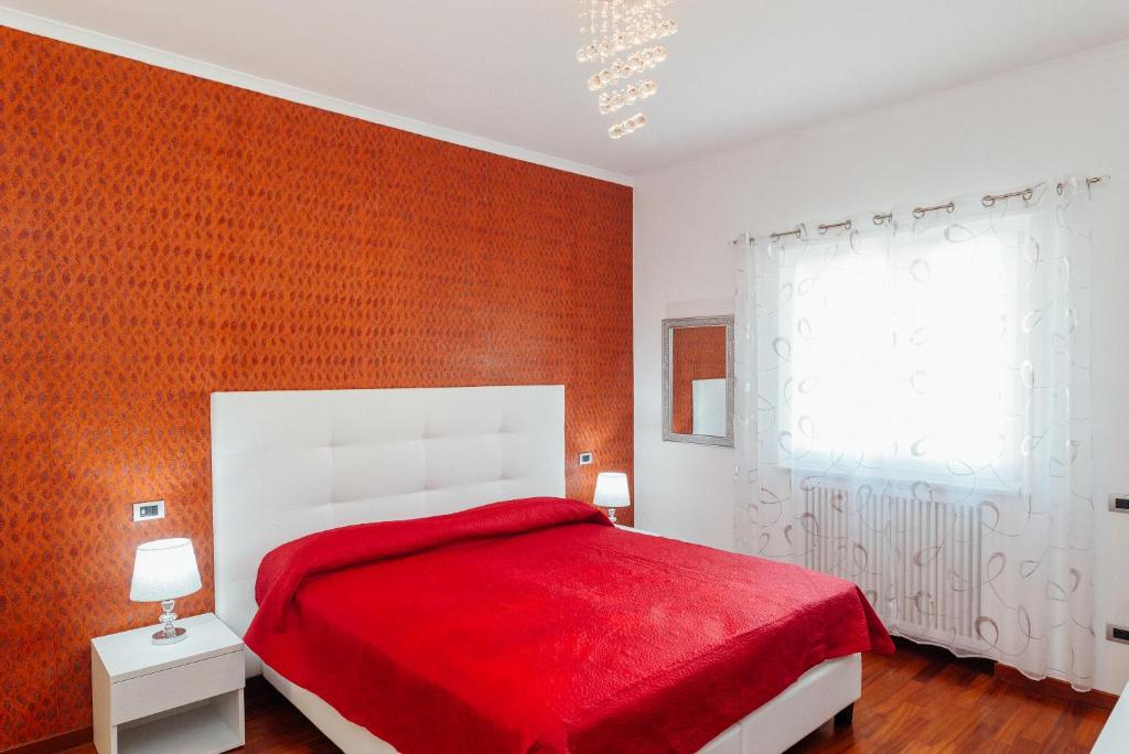 Postel nebo postele na pokoji v ubytování Vista Mare B&B