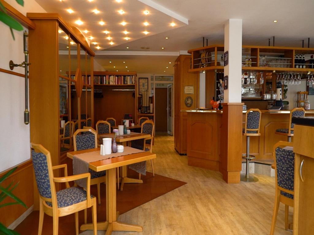 Lounge nebo bar v ubytování Hotel Garni Meeresblick
