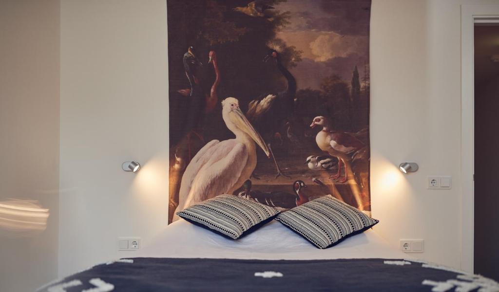 Postel nebo postele na pokoji v ubytování Boutique Hotel Bellevue