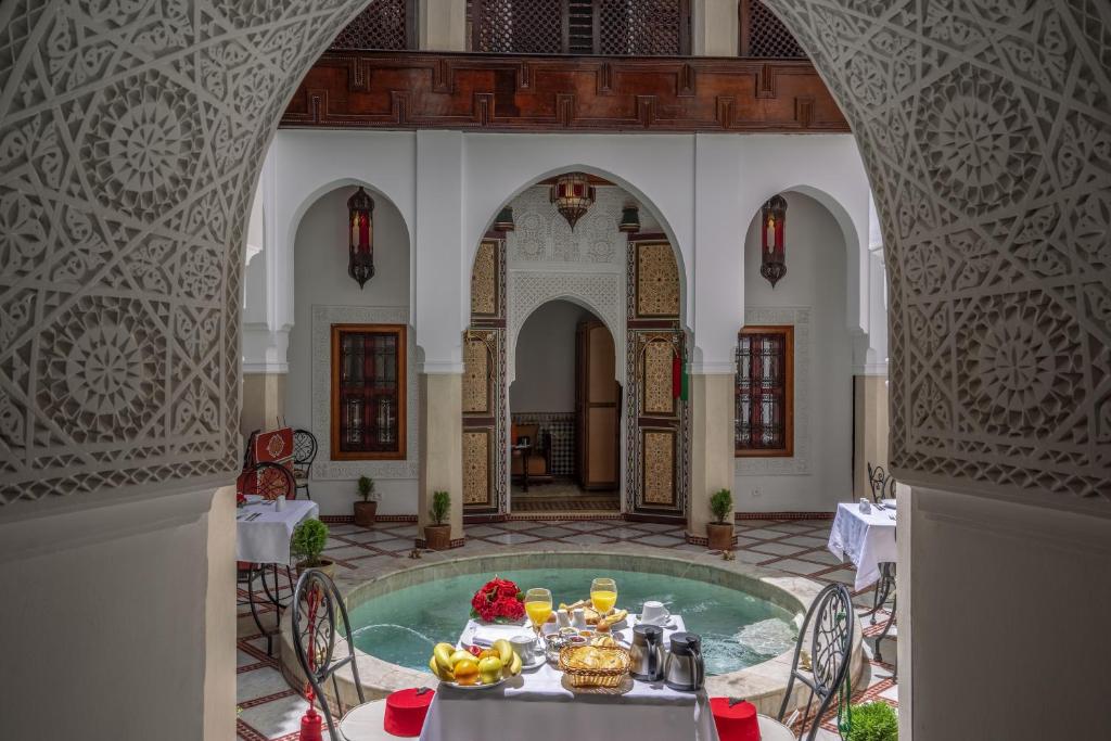 Nápoje v ubytování Riad Safran et Cannelle & Spa
