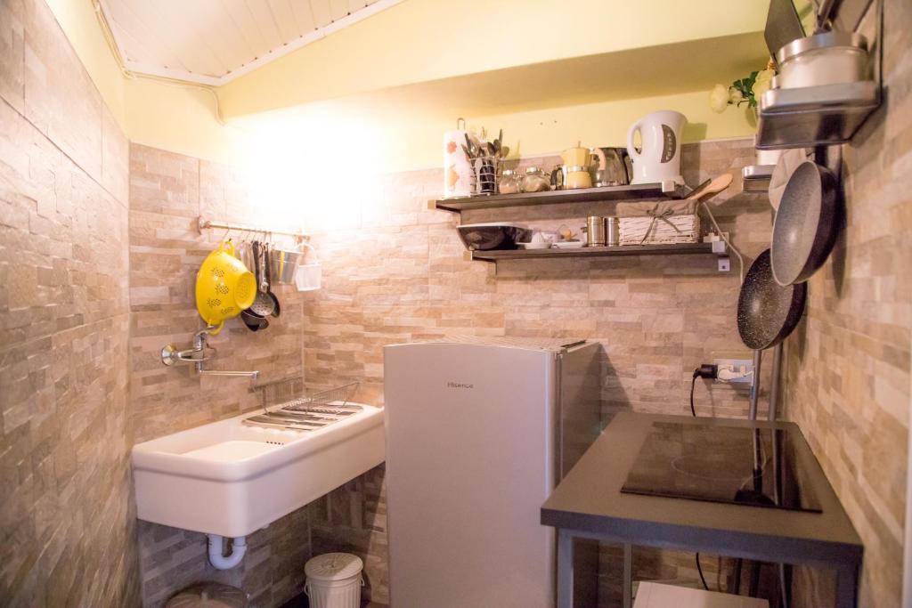 Kuchyň nebo kuchyňský kout v ubytování House Al Noce
