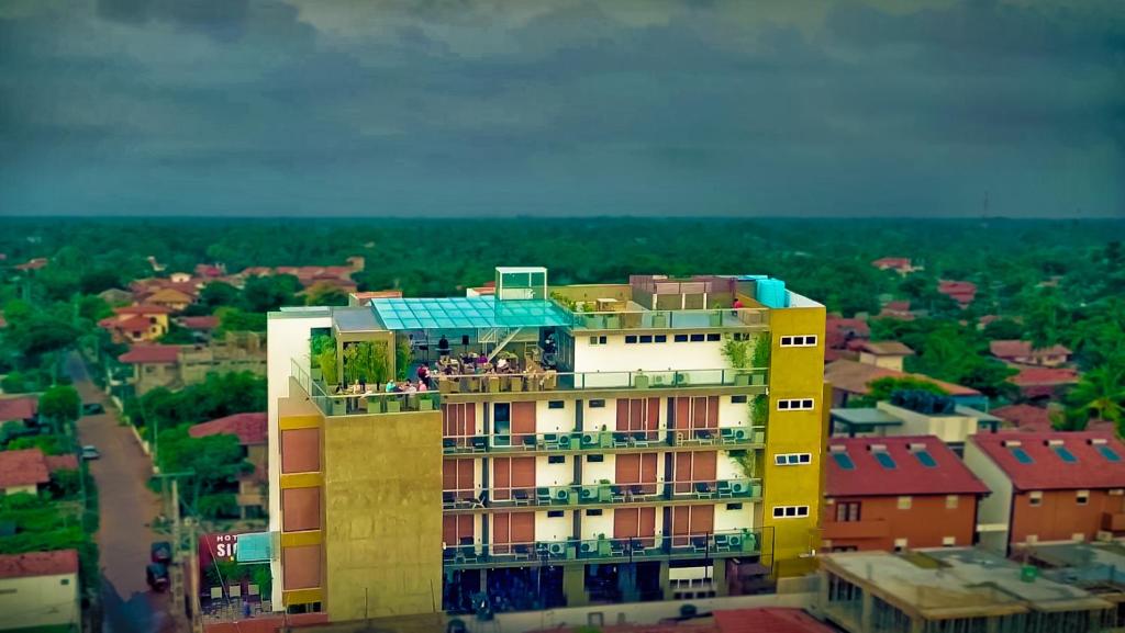 Budova, kde se hotel nachází