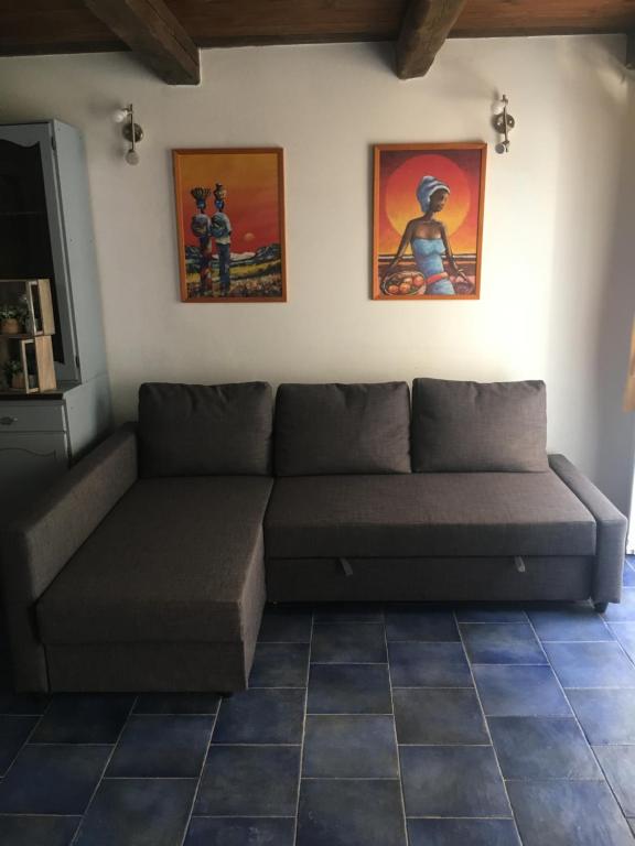 Posezení v ubytování 15 Via Giordano