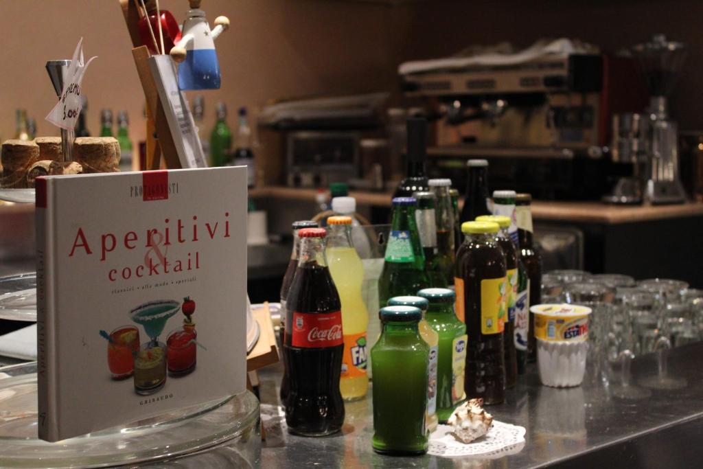 Nápoje v ubytování Hotel Pinocchio